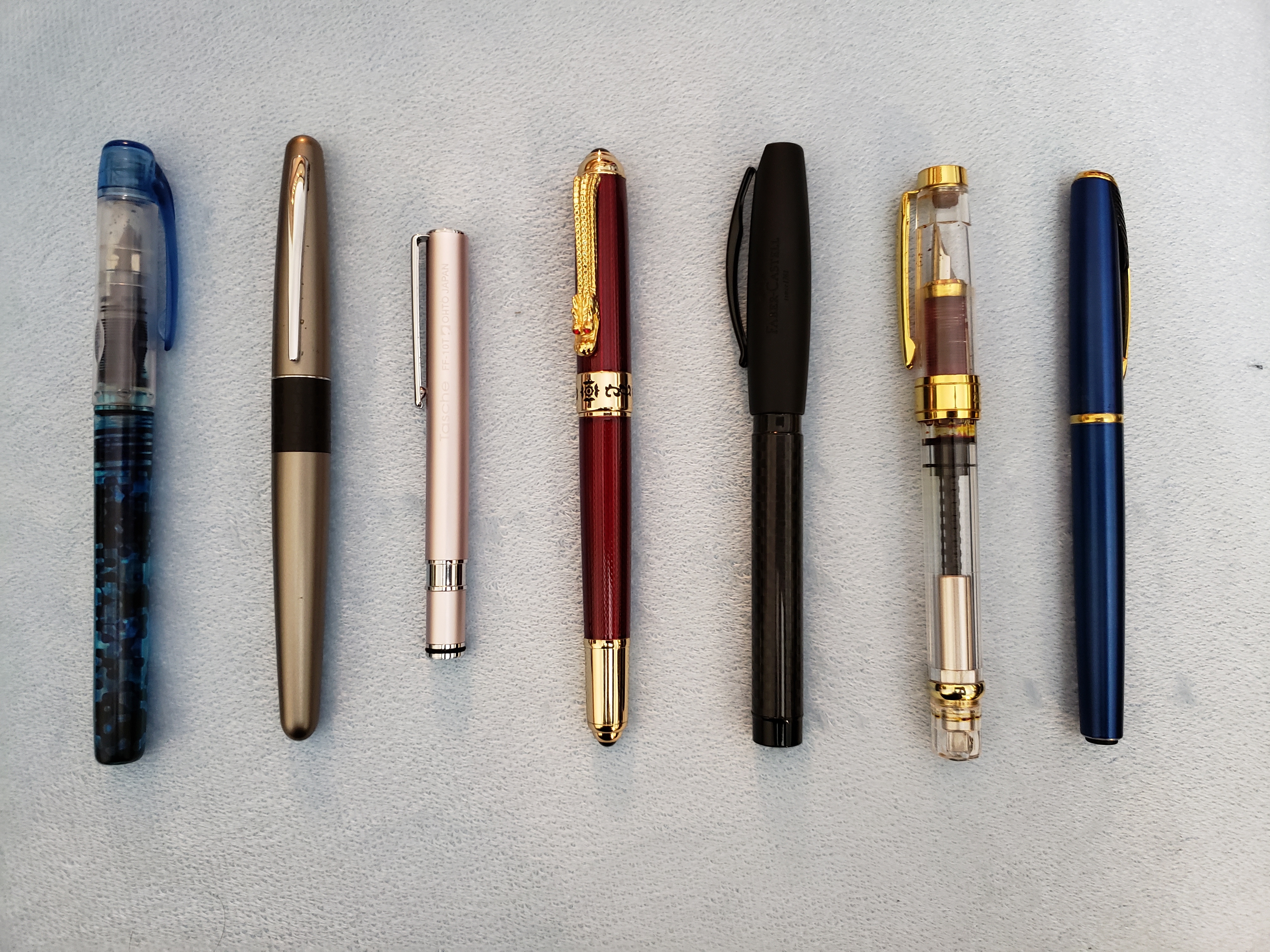 ehyde's fountain pen collection